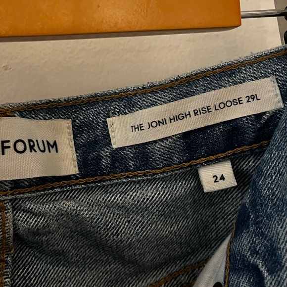 DENIM FORUM JONI JEAN LOOSE 29L size 23 - Picture 4 of 5